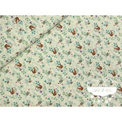 Algodón estampado Vegan Life