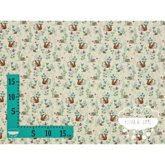 Algodón estampado Vegan Life