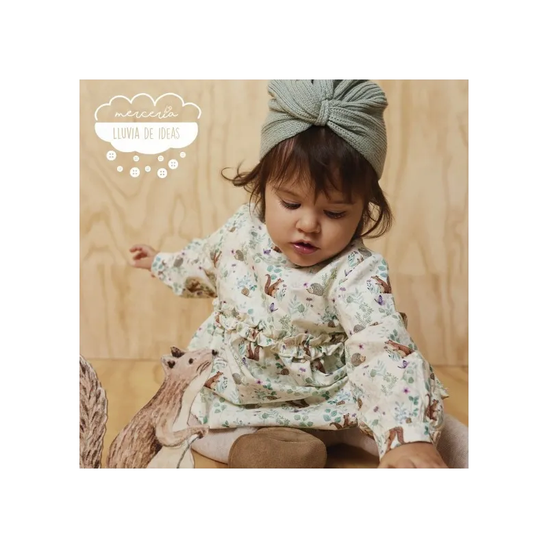 Algodón estampado Vegan Life