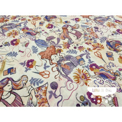 Algodón estampado Knit & Sew Dreams