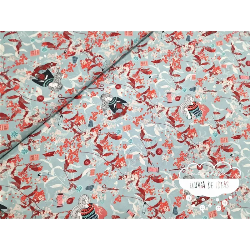 Algodón estampado Handmade Dreams