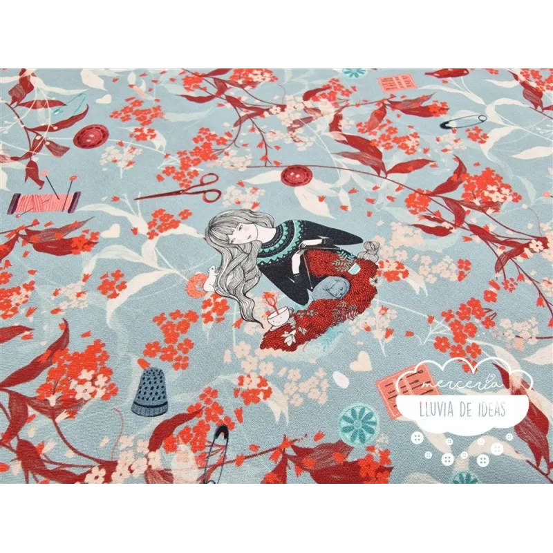 Algodón estampado Handmade Dreams