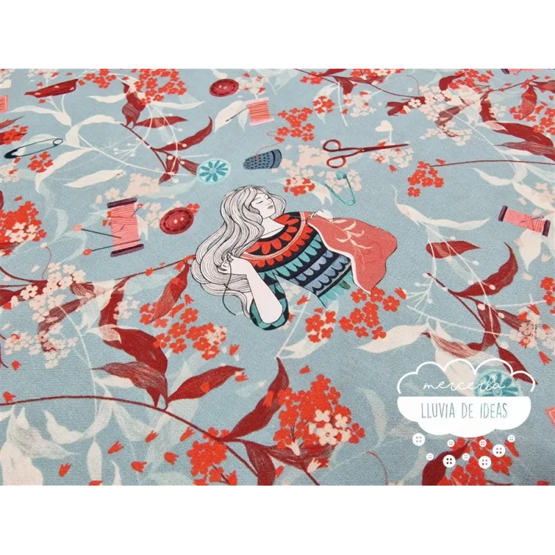 Algodón estampado Handmade Dreams