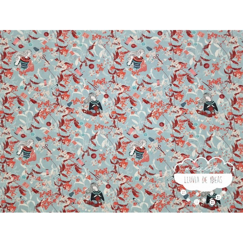 Algodón estampado Handmade Dreams