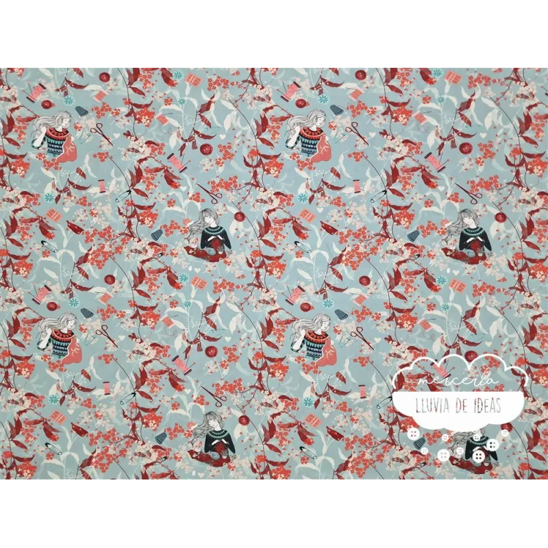 Algodón estampado Handmade Dreams