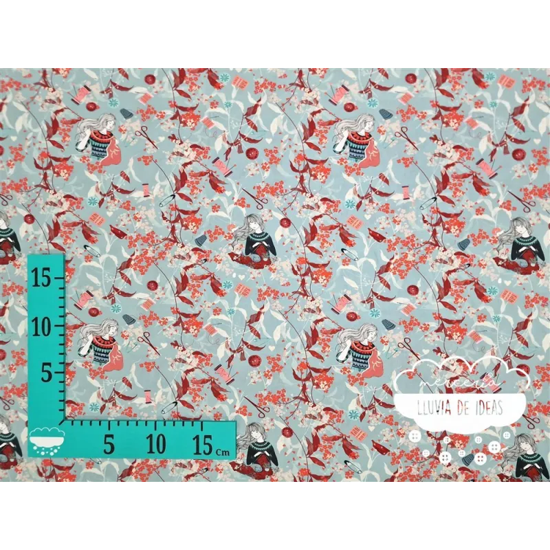 Algodón estampado Handmade Dreams