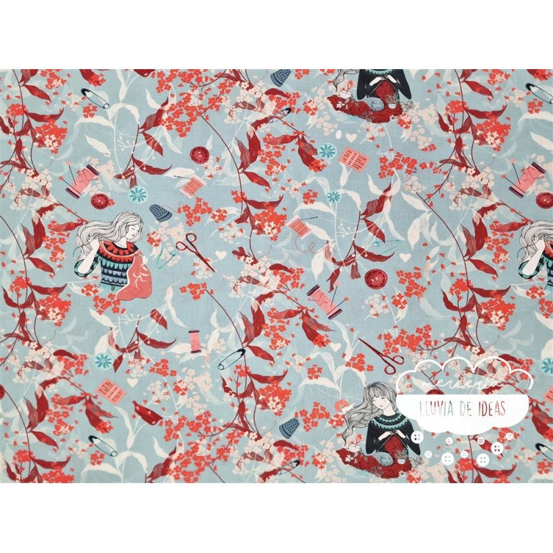 Algodón estampado Handmade Dreams