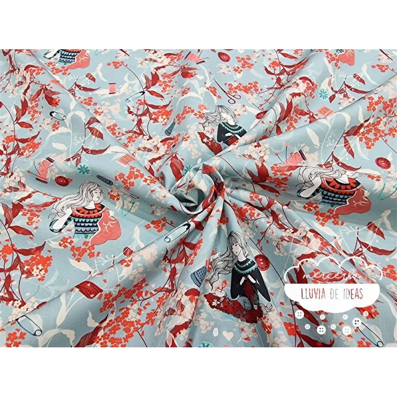 Algodón estampado Handmade Dreams