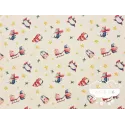 Algodón Navidad Pingüinos