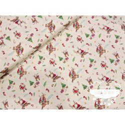 Algodón Navidad Papá Noel