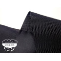 Tejido Mesh 3D Negro (malla ligeramente más abierta)
