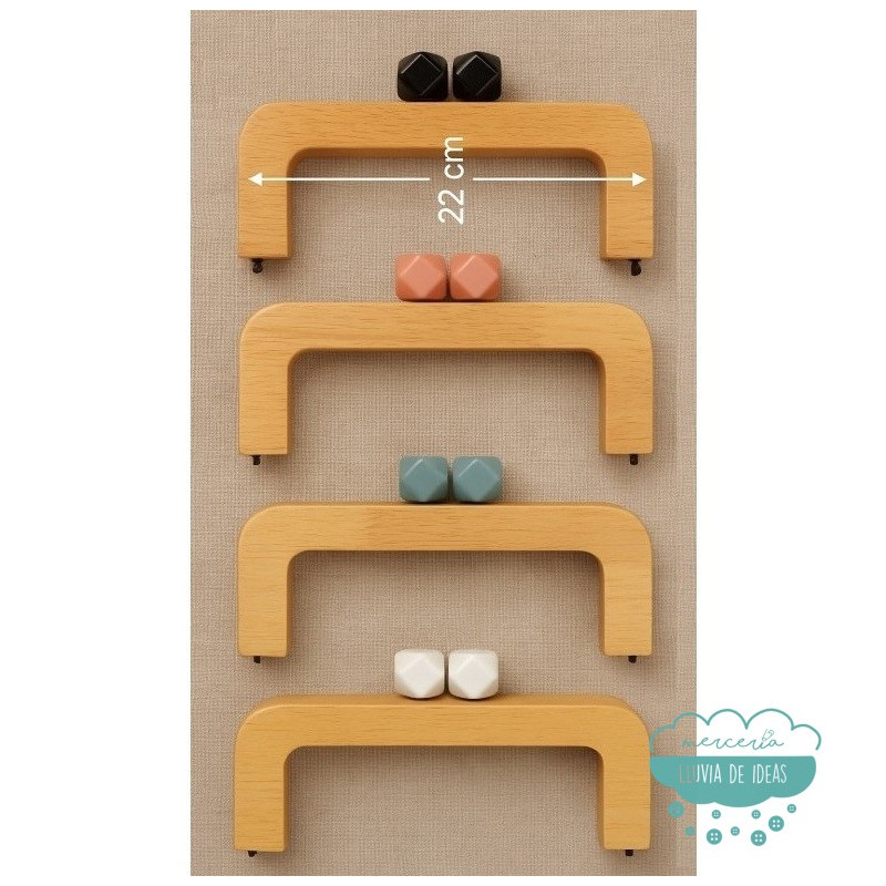 Boquilla de madera cuadrada