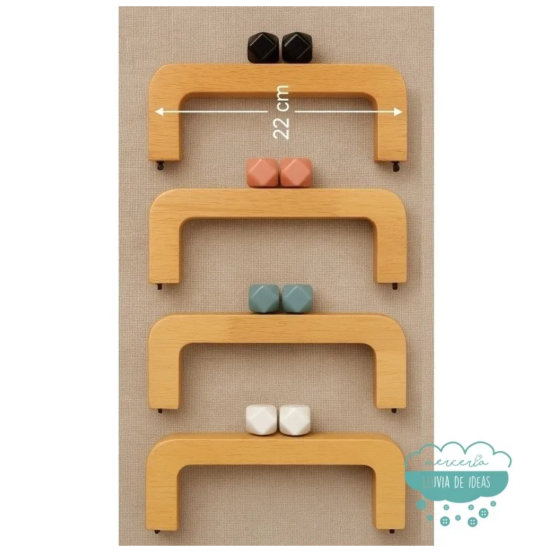 Boquilla de madera cuadrada