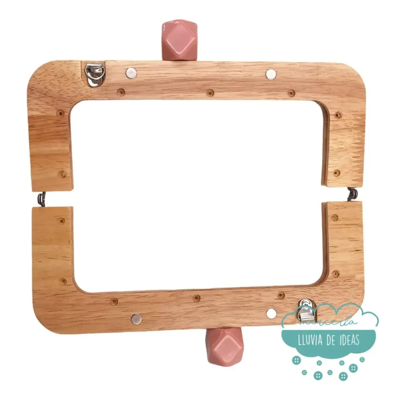 Boquilla de madera cuadrada