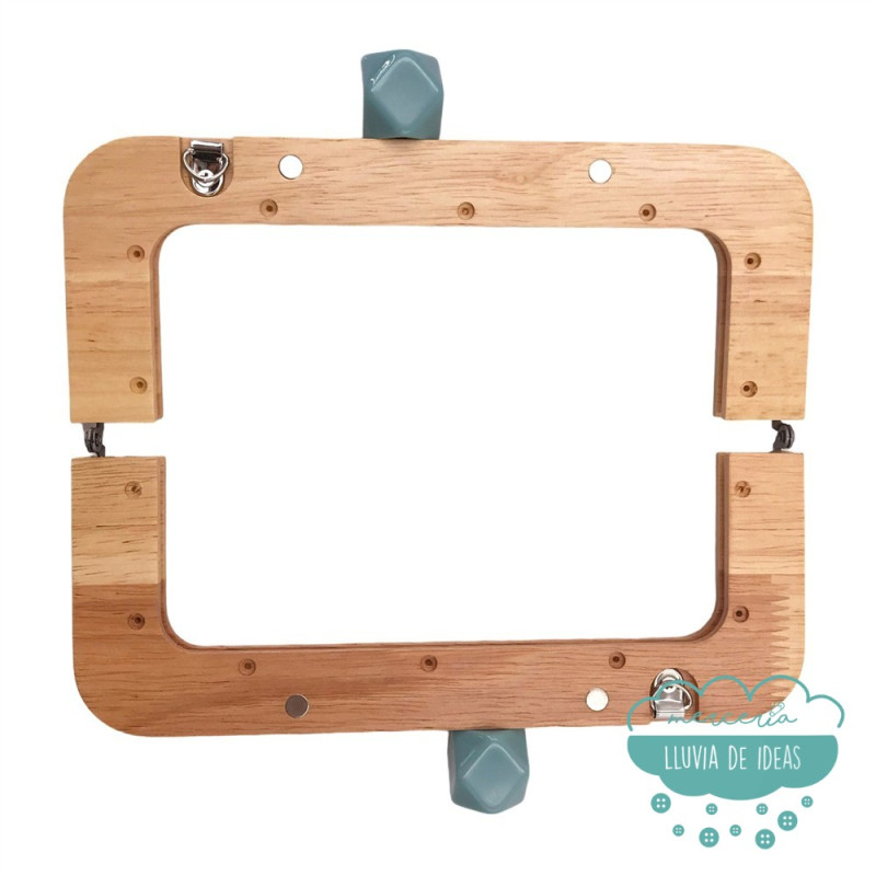 Boquilla de madera cuadrada