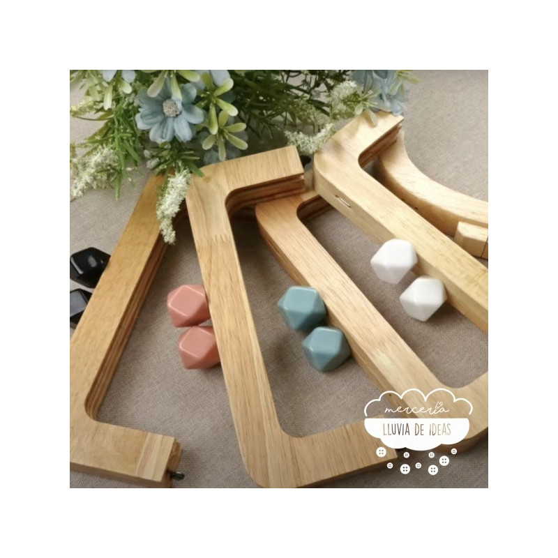 Boquilla de madera cuadrada