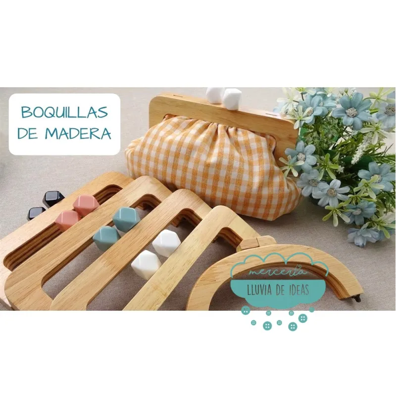 Boquilla de madera cuadrada