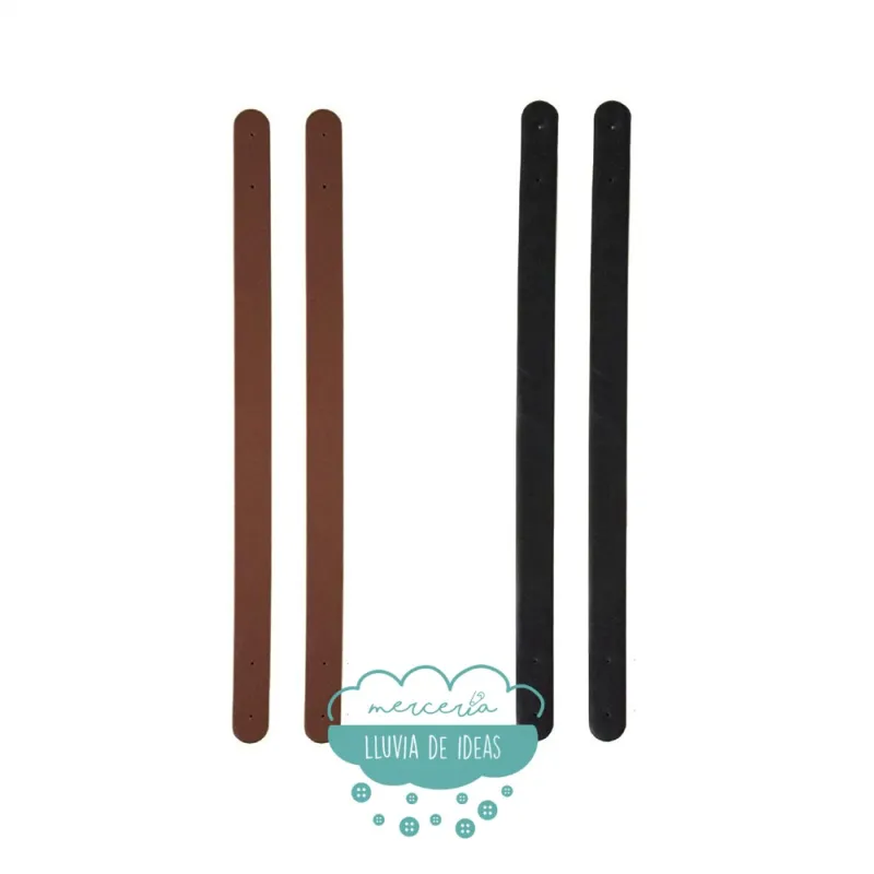 Asas para bolsos piel sintética Katia 35 cm.