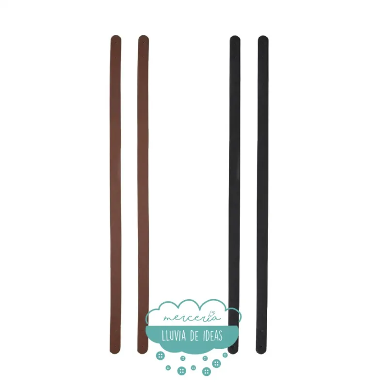 Asas para bolsos piel sintética Katia 60 cm.