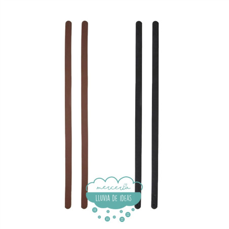 Asas para bolsos piel sintética Katia 60 cm.