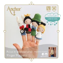 Kit de ganchillo Marionetas Alicia Anchor