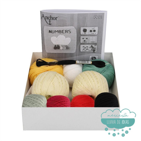 Kit de ganchillo Libro Números Anchor