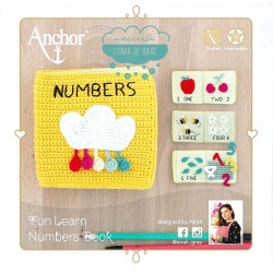 Kit de ganchillo Libro Números Anchor