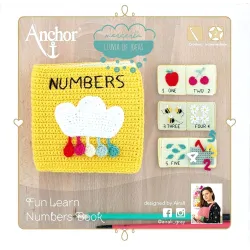 Kit de ganchillo Libro Números Anchor