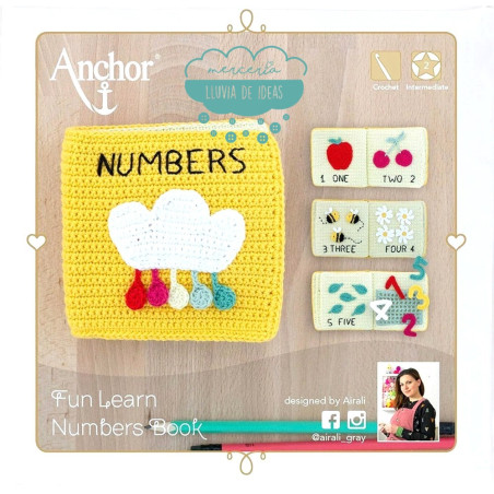 Kit de ganchillo Libro Números Anchor