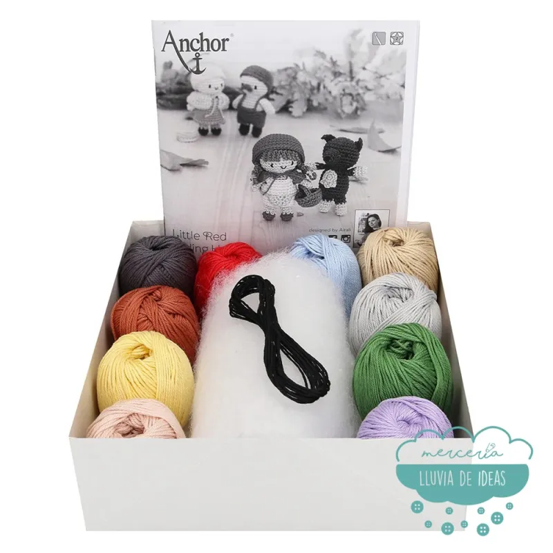 Kit de ganchillo Caperucita Roja Anchor