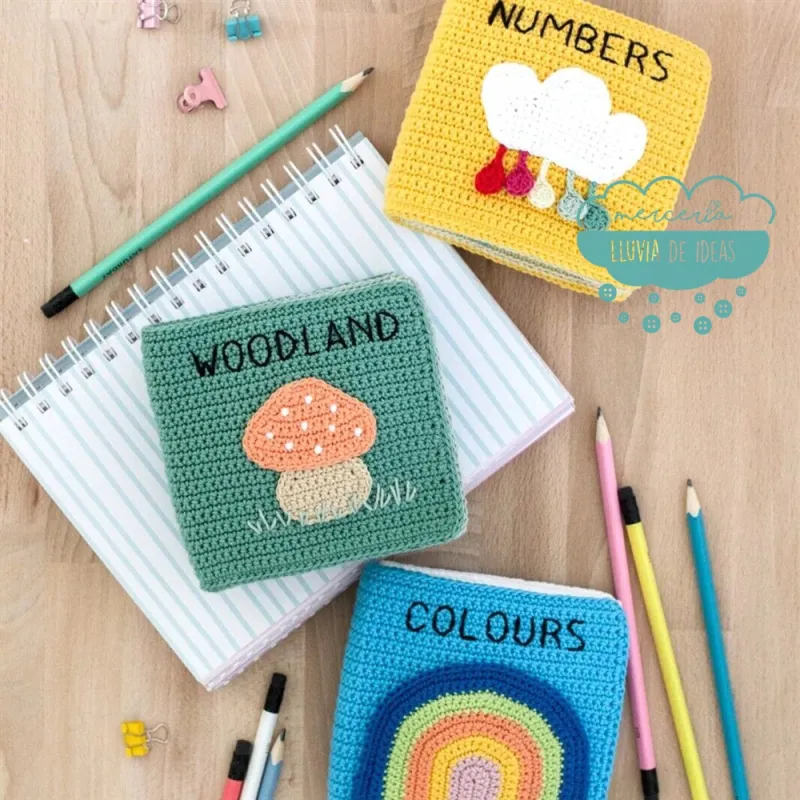 Kit de ganchillo Libro Animales Anchor