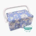 Costurero Floral Azul