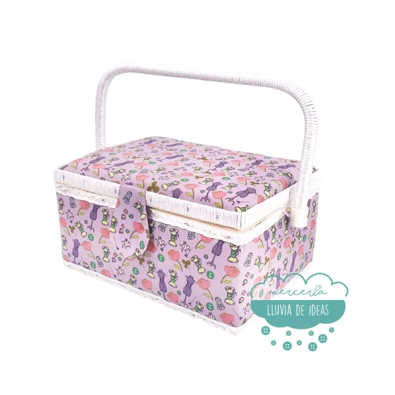 Costurero Malva mediano