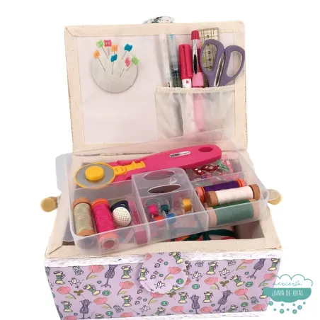 Costurero Malva mediano