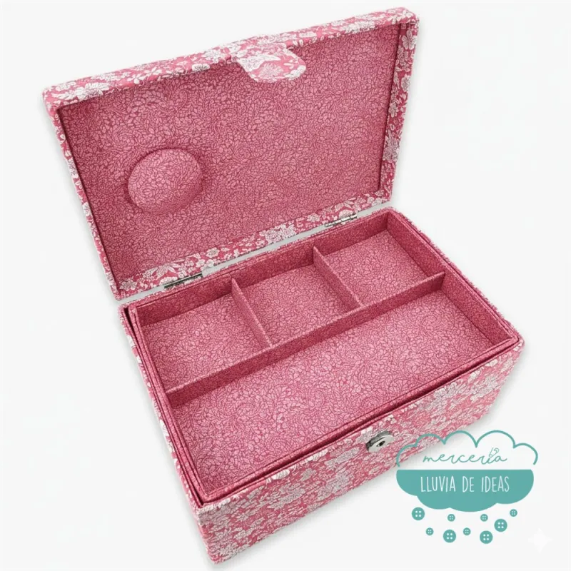 Costurero Liberty Rojo coral