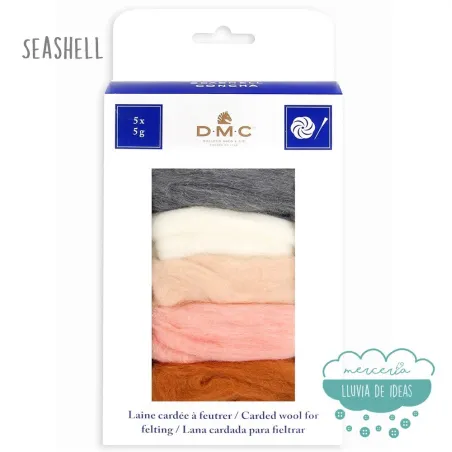 Lana cardada para afieltrar DMC