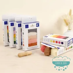 Lana cardada para afieltrar DMC