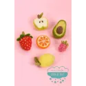 Patrones para fieltrar Libro Frutas DMC