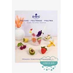 Patrones para fieltrar Libro Frutas DMC