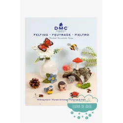 Patrones para fieltrar Libro Bosque DMC