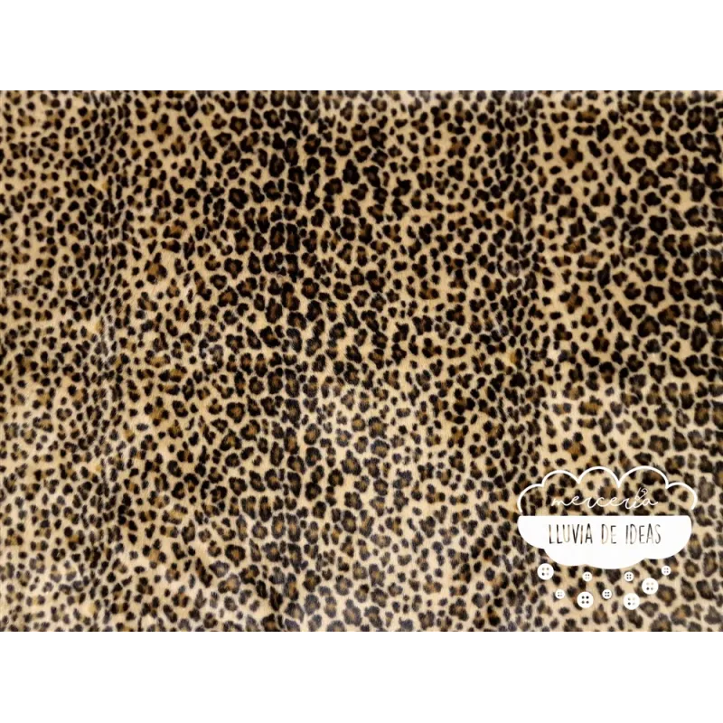 Tela de pelo leopardo