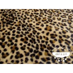 Tela de pelo leopardo
