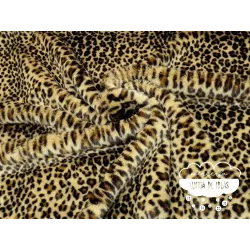 Tela de pelo leopardo