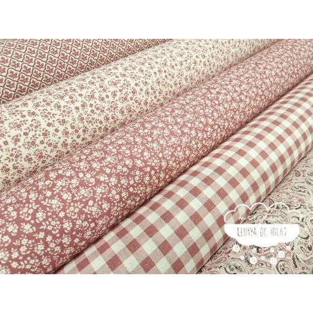 Algodón coordinado 🌧️Mercería Lluvia de Ideas🌧️