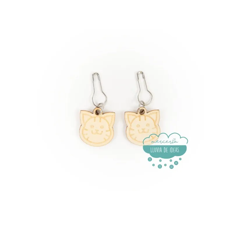 Marcadores de punto de madera S1 Katia