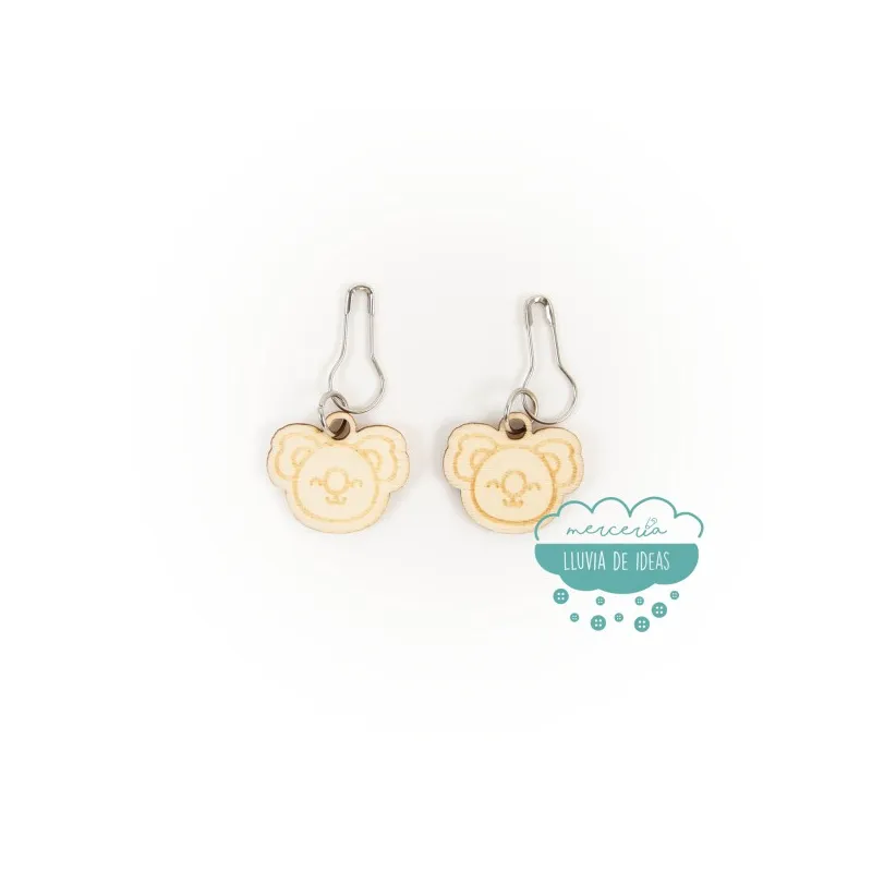 Marcadores de punto de madera S1 Katia