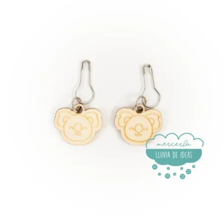 Marcadores de punto de madera S1 Katia