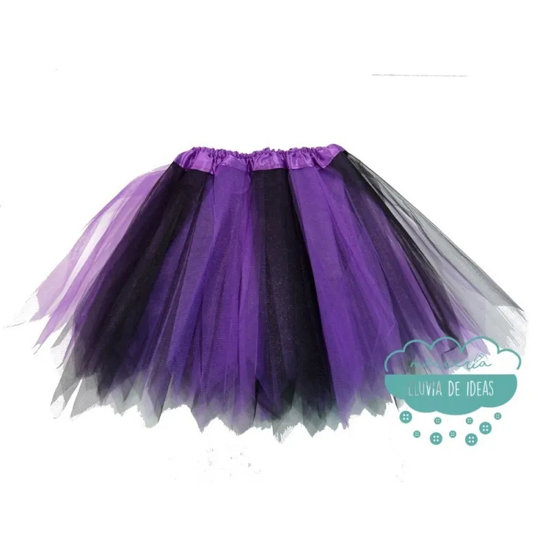 Tutú infantil bicolor Mercería Lluvia de Ideas