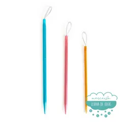Agujas para lana 🌧️Mercería Lluvia de Ideas🌧️