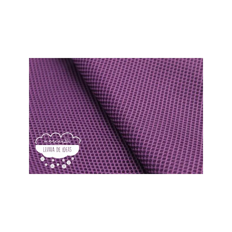 Tejido Mesh 3D Berenjena